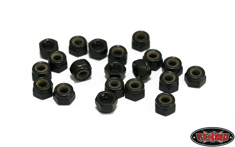 Nylock Nuts M3 (Black)