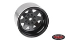 8 Lug Deep Dish Wagon 1.9 Steel Stamped BL-Felgen schw. (4)