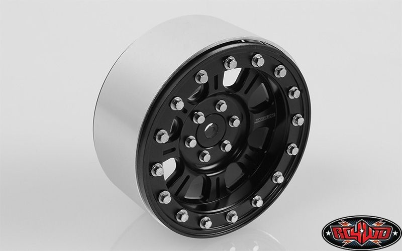 Raceline Monster 2.2 Beadlock Felgen Schwarz/Silber
