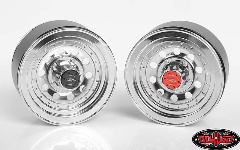 Classic 10-Hole 1.9 Beadlock Felgen Chrome