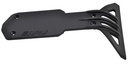 Bumper + Skidplatte hinten breit schwarz