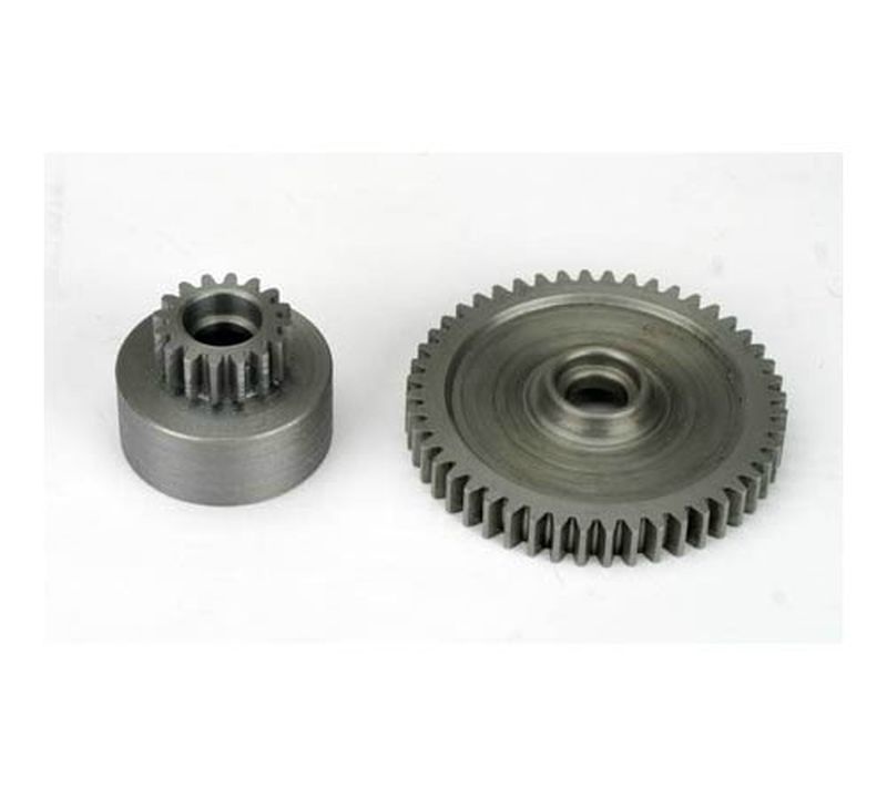Gehärtet Stahl combo  48T spur/16T Kupplungsglocke