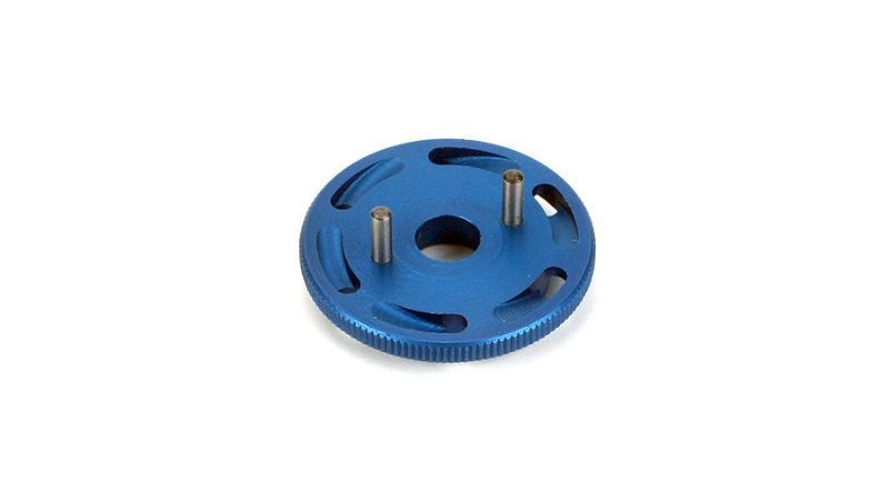 SLVR Vented Alu flywheel, blue