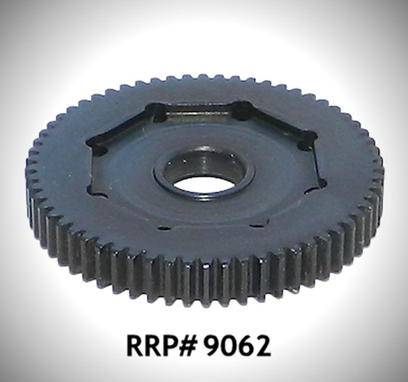 Mod Blackened Hard steel Spur 62 teeth .5