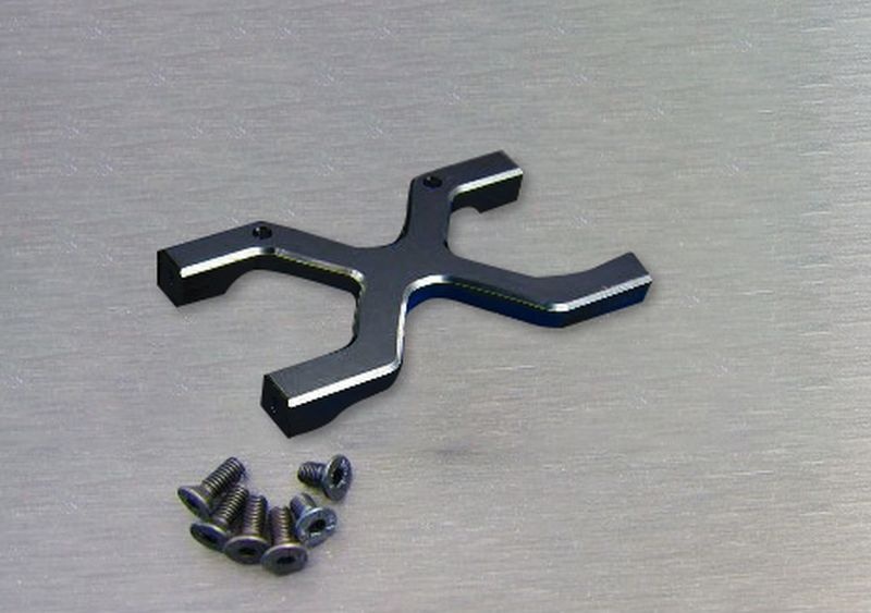 Chassis H-Strebe schwarz hinten