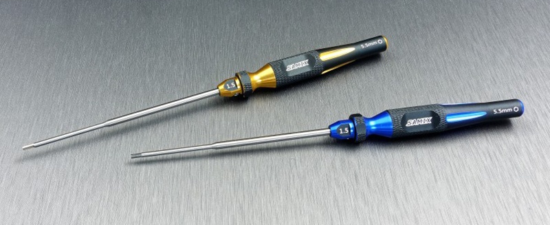 1.5mm Sechskant & 5.5mm Mutter /  2 in 1 Schrauben-Dreher (1