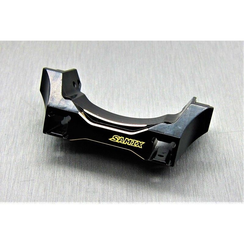 Messing Bumper hinten BefestigungsSet schwarz