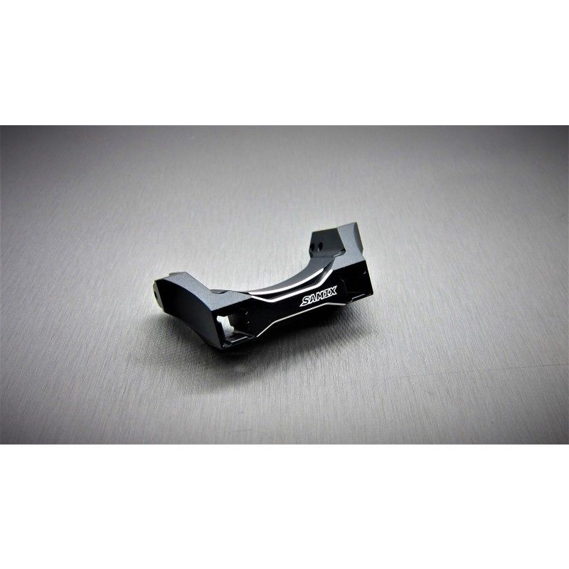 Aluminium Bumper Befestigungs Set hinten schwarz