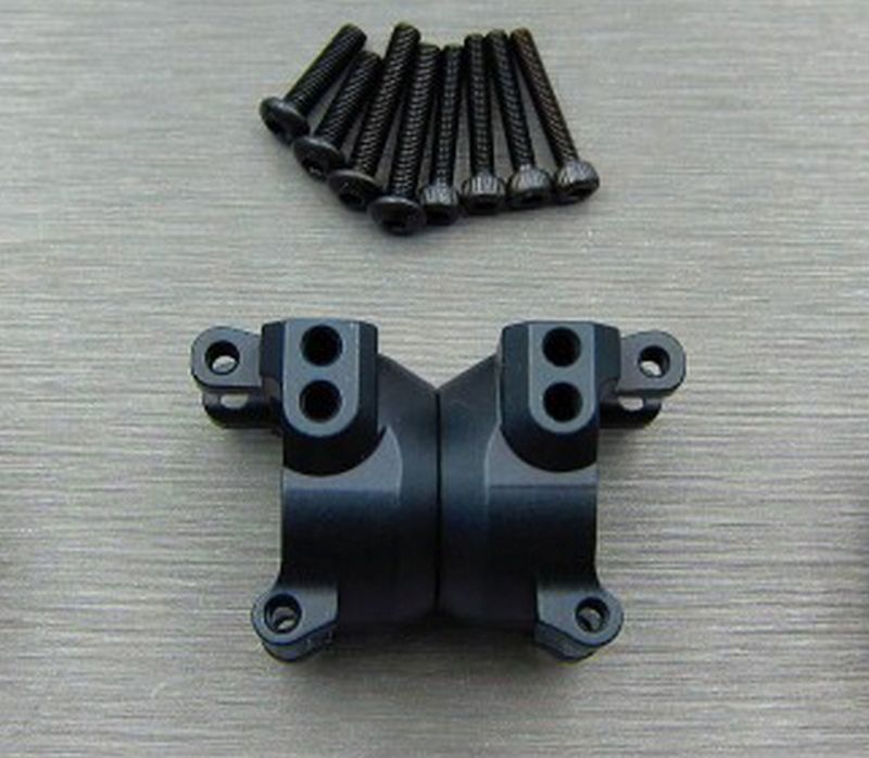 Aluminium Radträger hinten schwarz