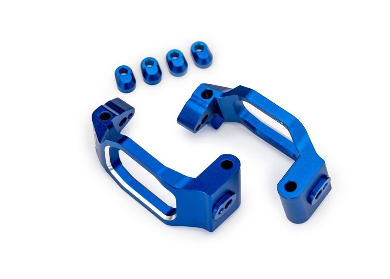 Nachlaufblock vo Aluminium blau (2)