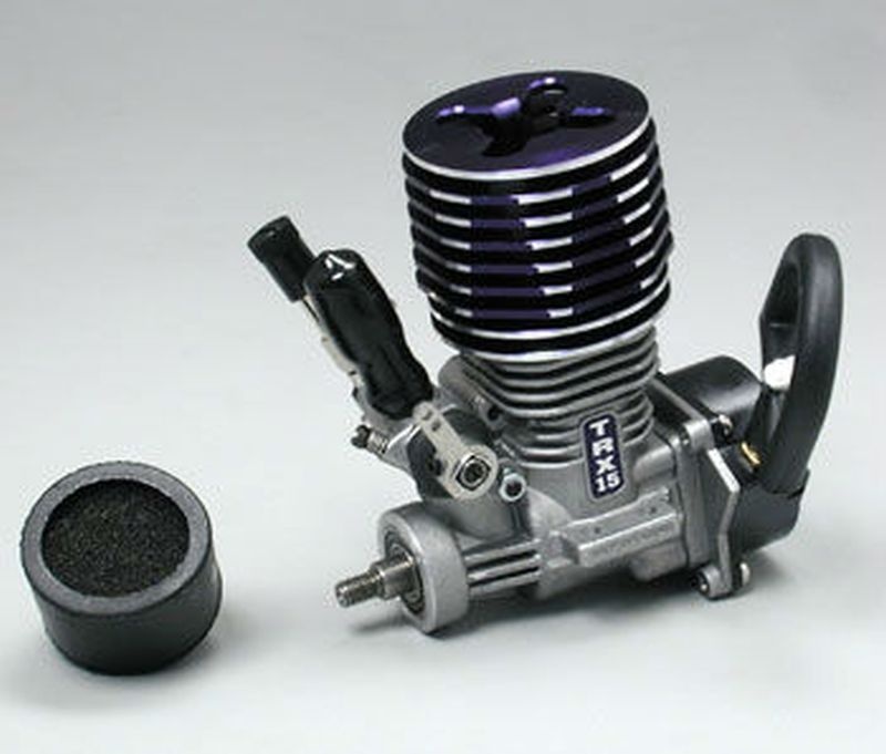 TRX Pro.15 Nitro Motor mit kurzer Kurbel (mit Starter)
