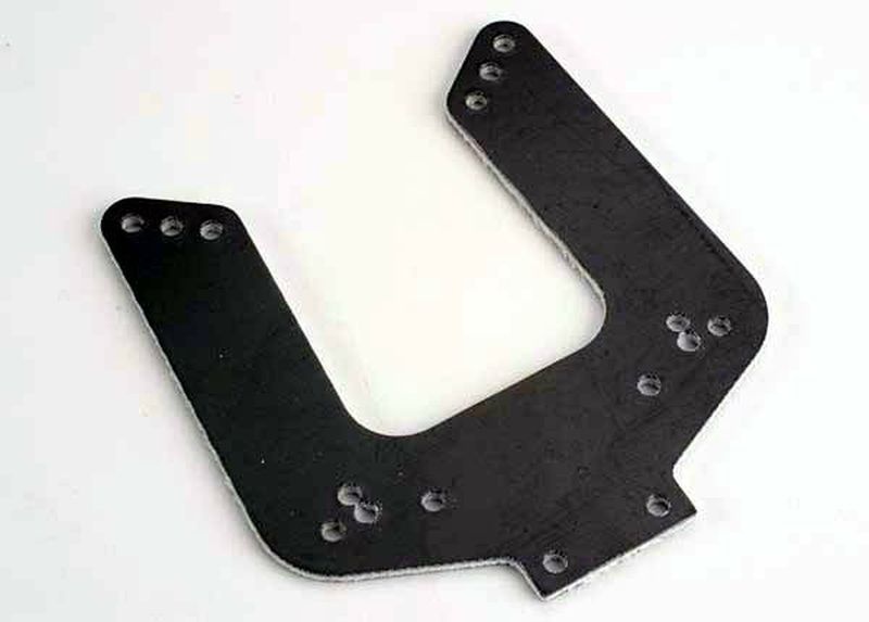 Dämpferbrücke Fiberglass schwarz vorne