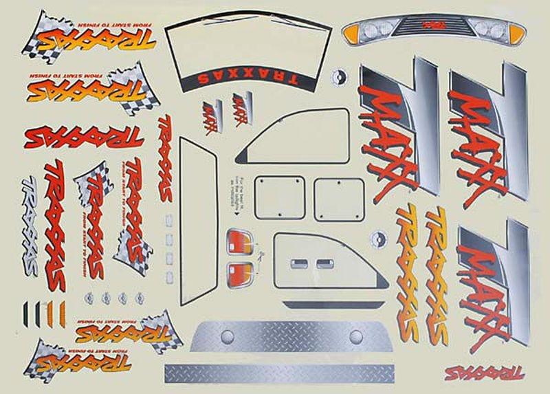 Aufkleberbogen T-Maxx