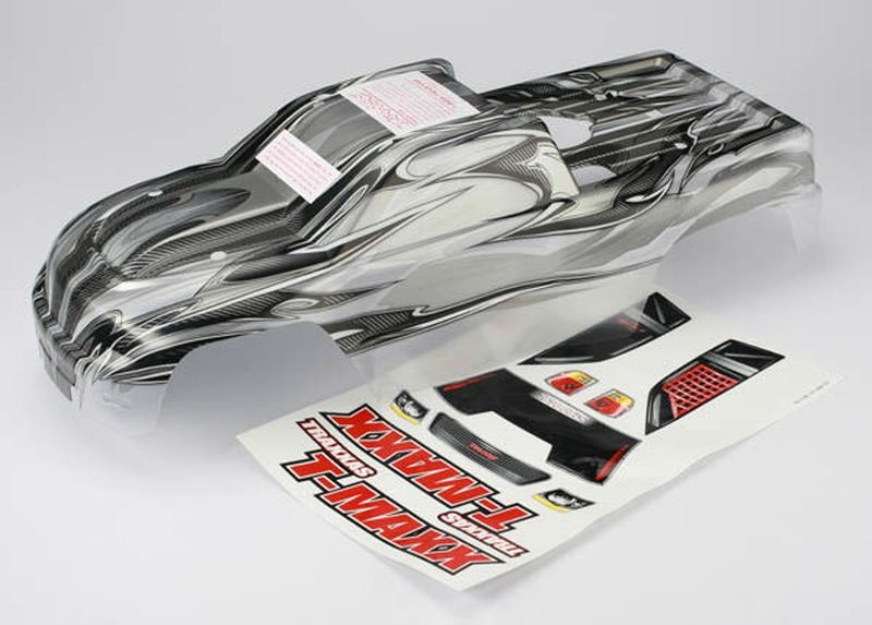 Karosserie T-Maxx ProGraphix mit Aufkleber (langer Radstand)