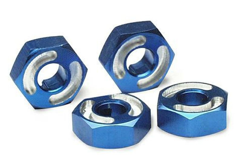 Radmitnehmer  6061 T-6 Aluminium blau 14mm (4)