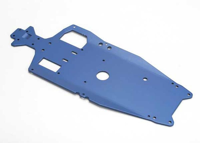 Chassis 6061 T-6 Aluminium blau 3mm