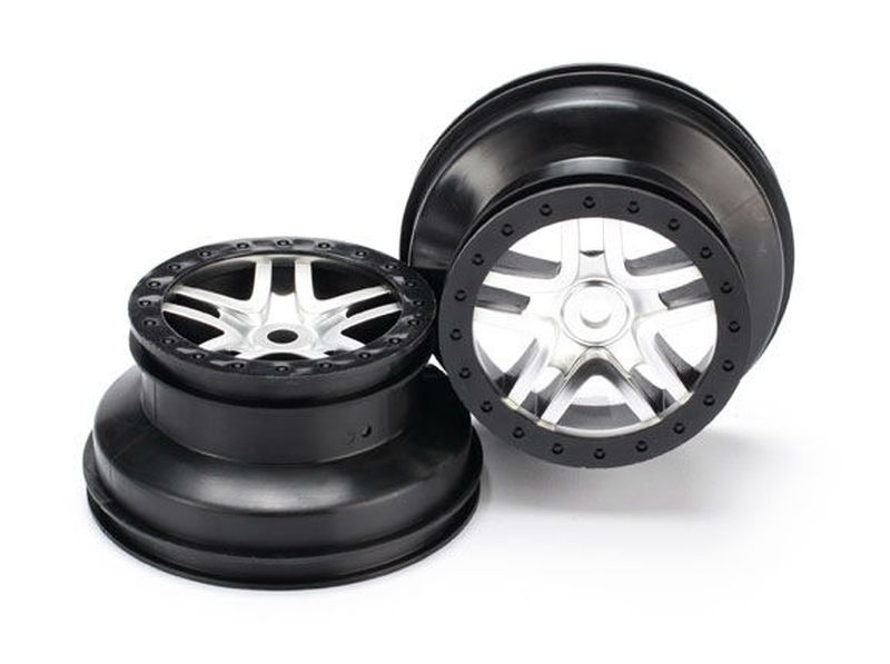 SCT 2.2/3.0 Felgen satin-chrom/schwarz 14mm (2)