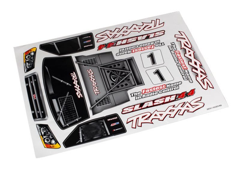 Aufkleberbogen Slash 4x4
