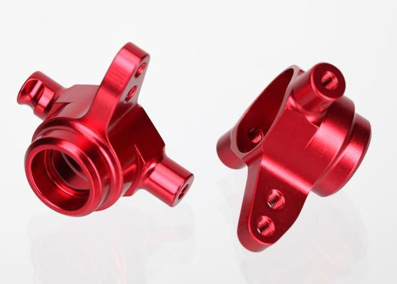 Lenkhebel 6061-T6 Aluminium rot l&r