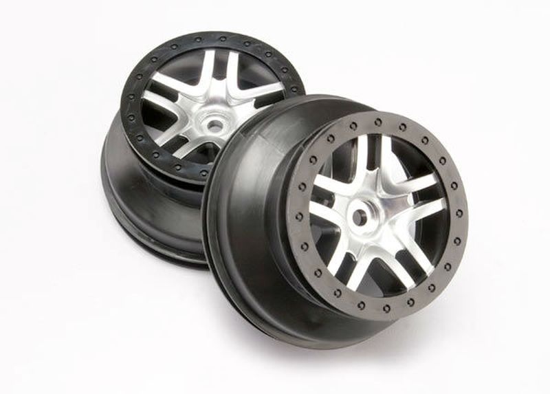 SCT 2.2/3.0 Speichenfelgen satin-chrom/schwarz (2)