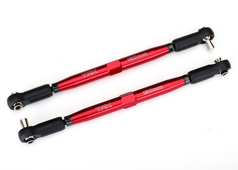 Vorspurstange 7075-T6 Aluminium rot 157mm (2)