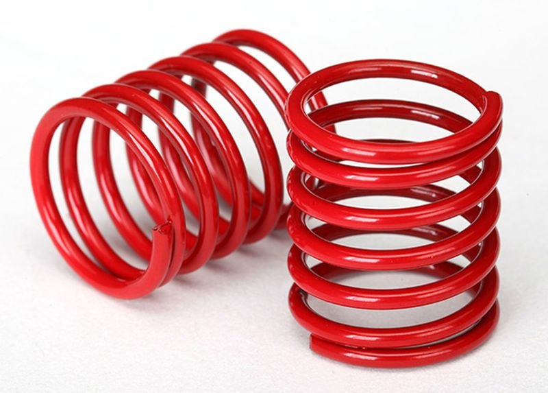 Dämpfer-Feder rot (3.7 rate) (2) für Ultra-Dämpfer kurz
