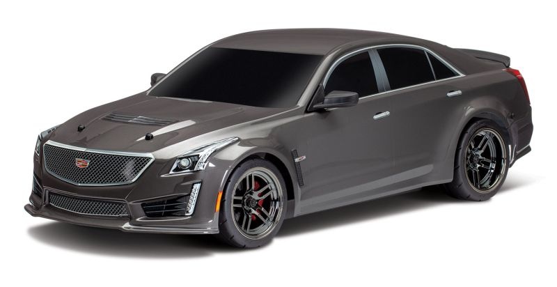 Karosserie Cadillac CTS-V silber mit Anbauteile & Aufkleber