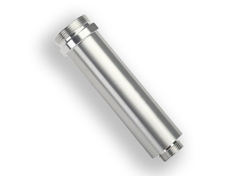 GTR Dämpfergehäuse Alu silber 64mm v/h ohne Gewinde (2)