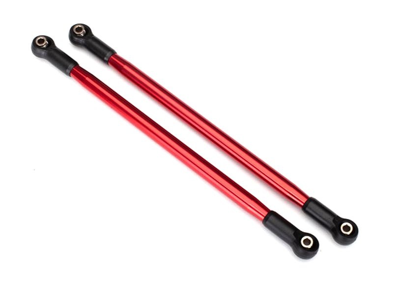 Aufhängungs-Link Alu rot hinten oben 10x206mm