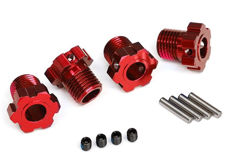 Radmitnehmer Aluminium rot 17mm