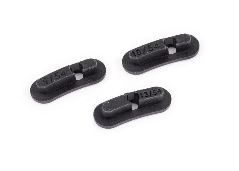 Zahnrad-Adapter fixiert