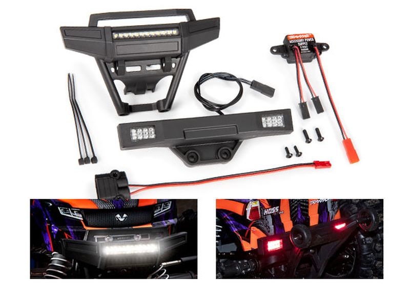 LED Licht-Set komplett für Hoss & Stampede 4x4 BL2S & VXL