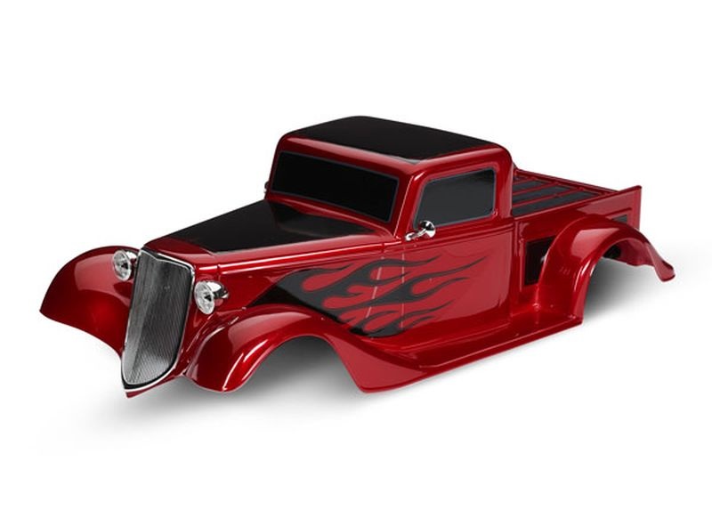 Karosserie Factory Five '35 Hot Rod Truck rot mit Anbauteile