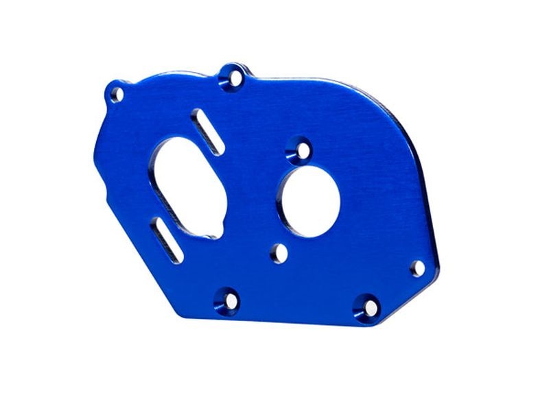 Magnum 272R Motorplatte 6061-T6 Aluminium blau 3,2mm
