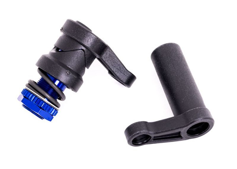 Servo-Saver & Horn mit Feder montiert