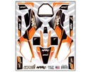 Graphic Set for Losi Promoto MX (Exude) (Orange)