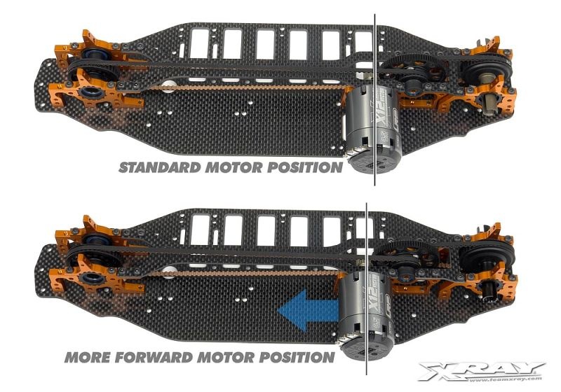 Umbau Satz T2009 vordere Motorposition