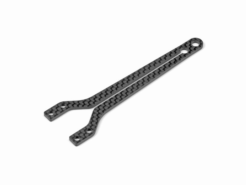 X4 Graphite Topdeck - Split vorne - 2.0mm