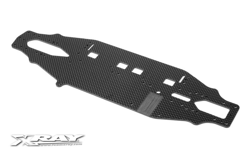 T3´12 Chassis 2,5mm, Kohlefaser