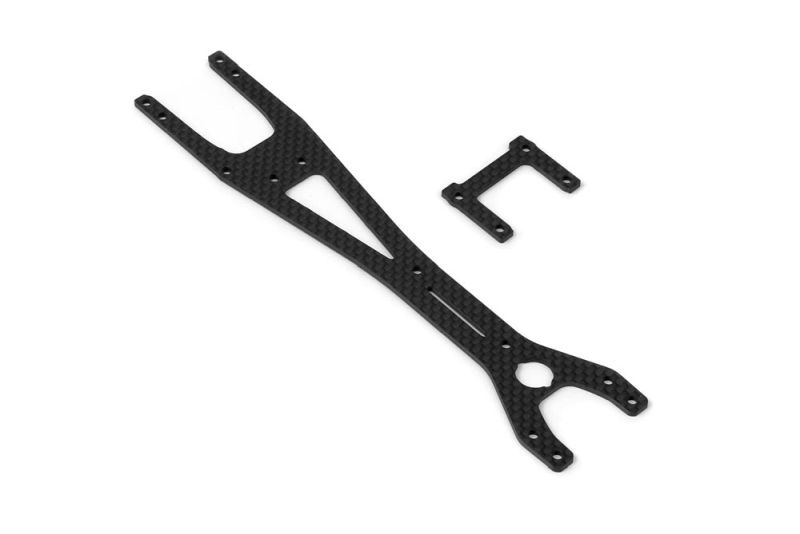 Top-Deck 2,0mm (schmal) Set, Kohlefaser