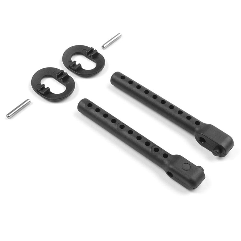 Karosseriebefestigungsset 6mm, hinten