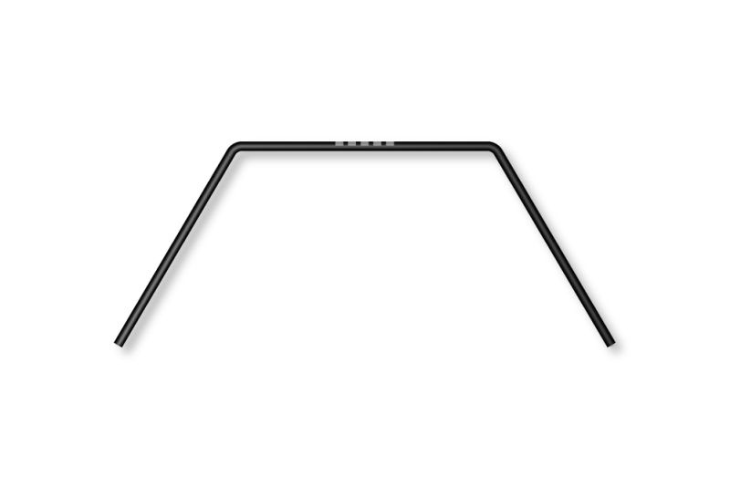 T4´20 Stabilisator für kugelgelagerte Aufnahme - Front 1.5mm