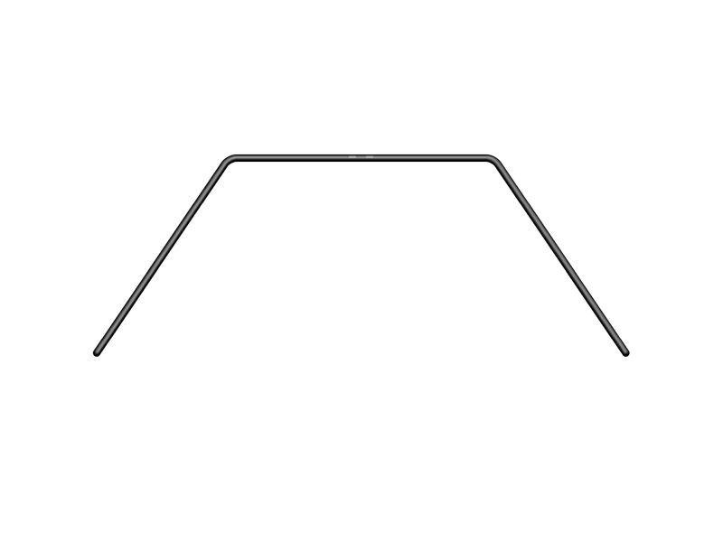 X4 Stabilisator 1,2mm, vorne