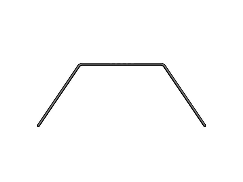 X4 Stabilisator 1,5mm, vorne