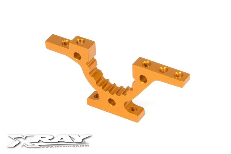 T4 Alu Bulkhead vorne / hinten verstellbar - orange
