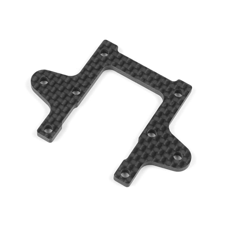 Top-Deck 2,5mm, hinten, Kohlefaser (CNC-gefräst)