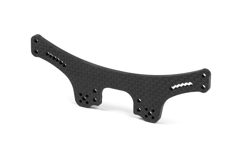 Dämpferbrücke Ultra Strong aus 3,5mm Kohlefaser,