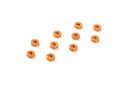 Alu Schimscheiben 3 x 7 x 2.0mm - orange (10)