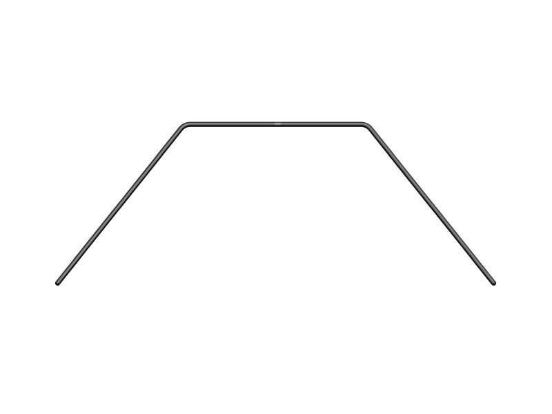 X4 Stabilisator 1,1mm, hinten