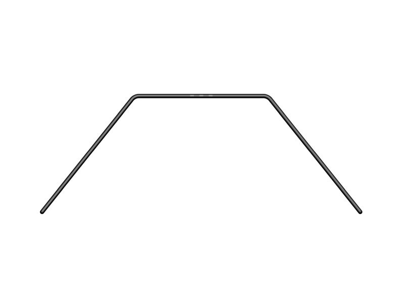 X4 Stabilisator 1,3mm, hinten